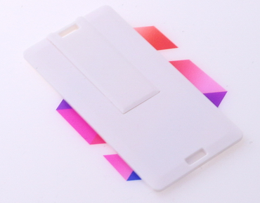 USB en forma de tarjeta personalizada plástico mini